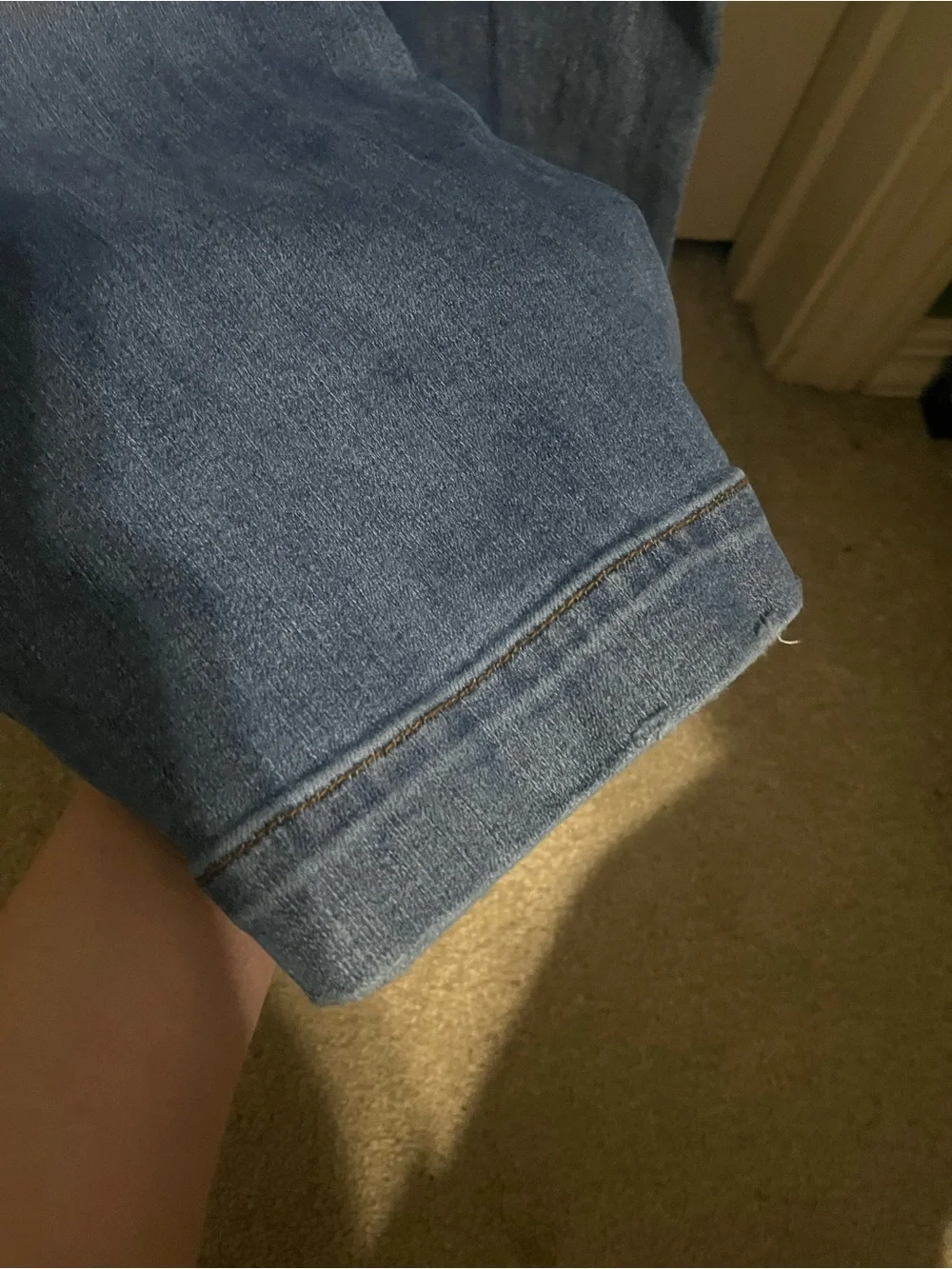 Judy Blue Blue High-Rise Button-Front Denim Overalls SZ L - Picture 7 of 13